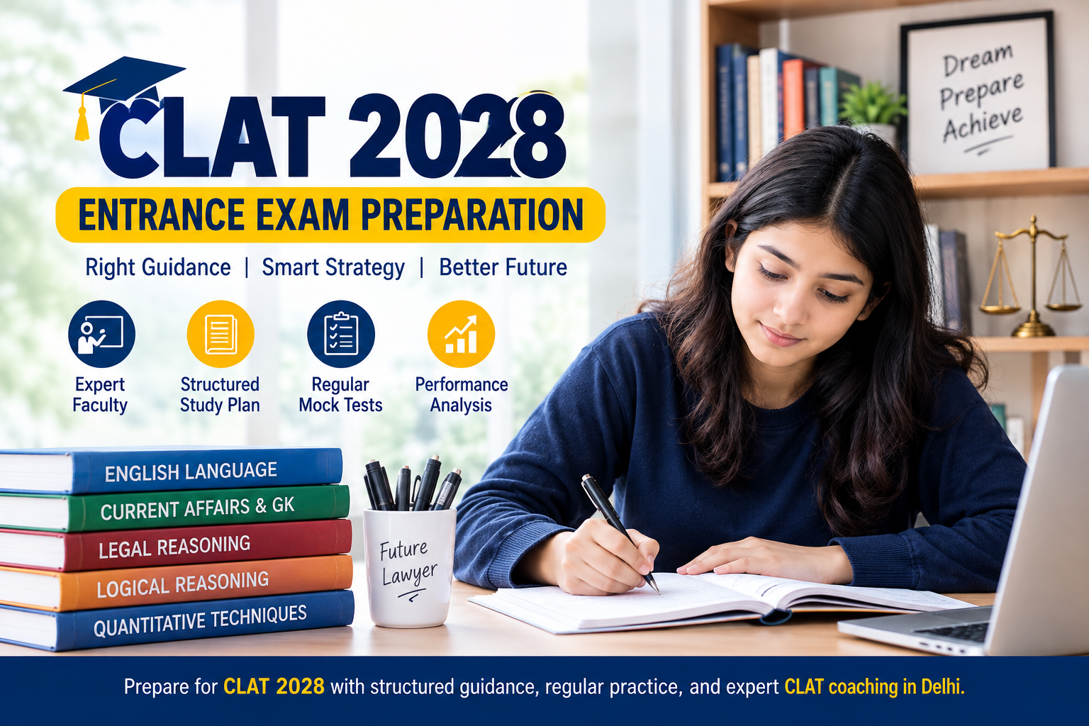 How To Choose The Best CLAT Coaching Institute In Delhi For Law Admission